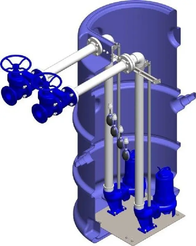 Imagem ilustrativa de Elevatória compacta de esgoto