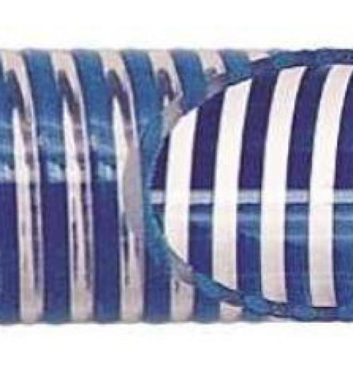 Mangueira Transparente com Espiral Azul (KM-L) Mangueira Transparente com Espiral Azul (KM-L)